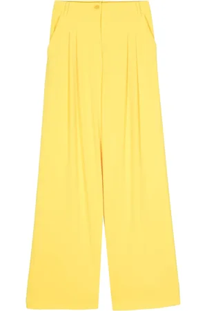 Patrizia Pepe Pantalones palazzo de sarga