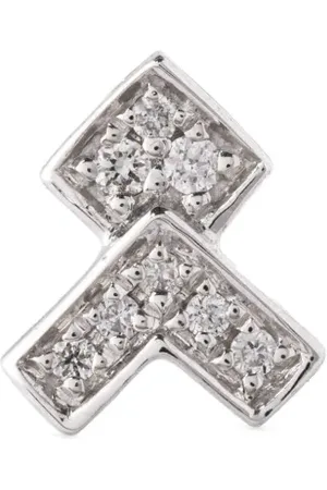 Statement Piercing Rockaway en oro de 18kt con diamante