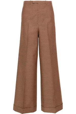Gucci Pantalones con Square G en jacquard