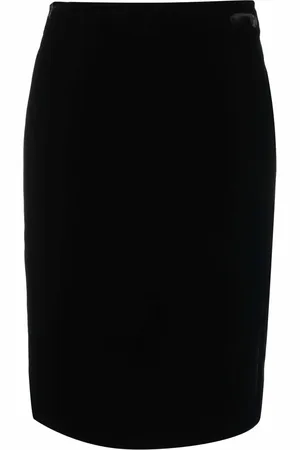 Saint Laurent Falda con tiro alto