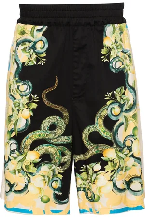 Roberto Cavalli Bermudas con estampado Lemon And Snake