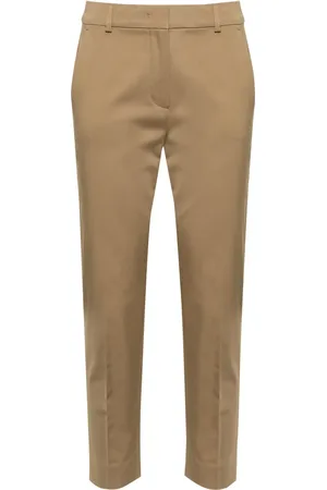 Max Mara Pantalones slim con tiro medio