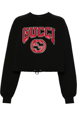 Gucci Sudadera con logo bordado