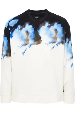 Fendi Sudadera con parche del logo