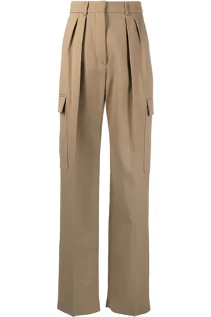 Sportmax Pantalones palazzo con cuatro bolsillos