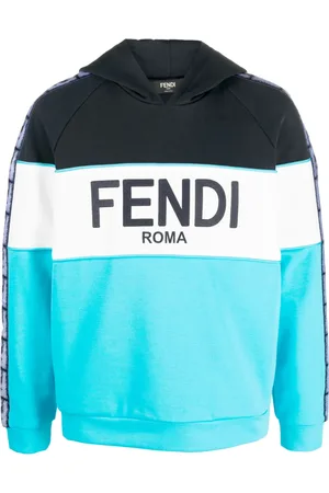 Fendi Hoodie con monograma estampado