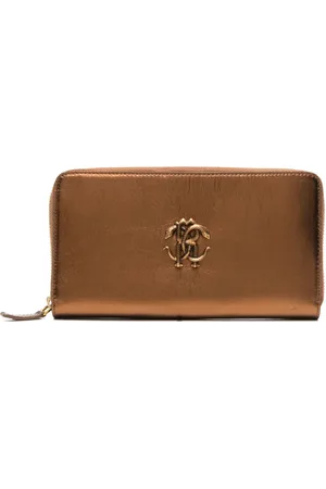 Roberto Cavalli Cartera con placa del monograma