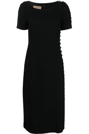 Gucci Vestido midi con botones