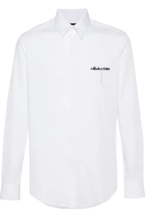 Fendi Playera con eslogan bordado