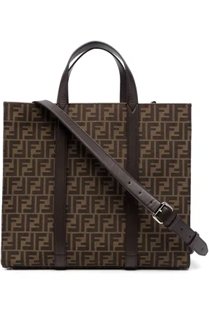 Fendi Tote con motivo FF en jacquard