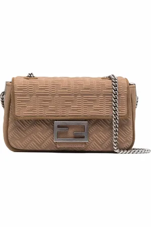 Fendi Bolsa Baguette mediana