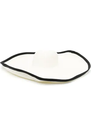 Max Mara Sombrero de verano con ribete en contraste
