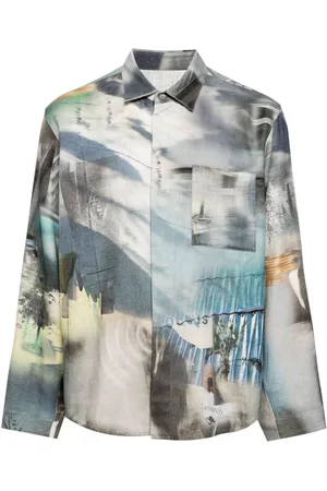 CROQUIS Camisa con estampado abstracto