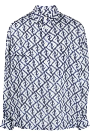 Fendi Camisa con logo estampado