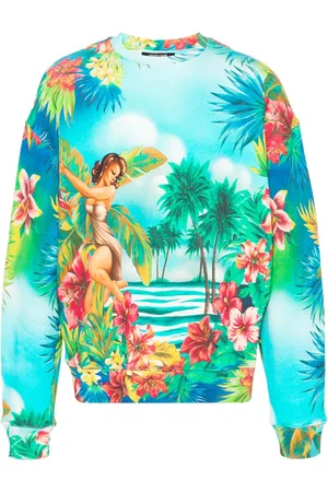Roberto Cavalli Sudadera con estampado floral