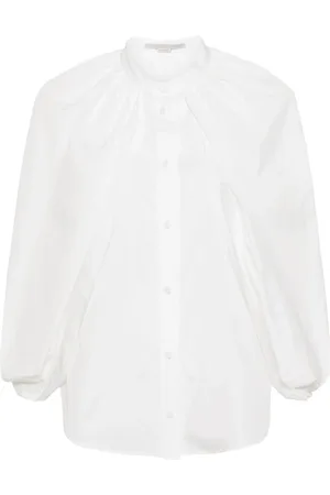 Stella McCartney Camisa con detalle de capa