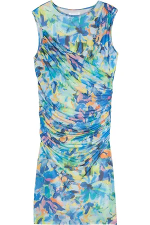Patrizia Pepe Vestido midi con estampado Arty Splash