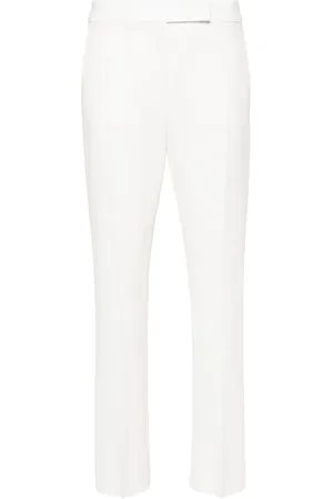 Max Mara Pantalones rectos con pinzas