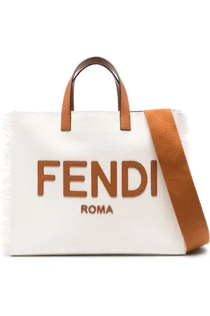 Fendi Tote con logo en jacquard