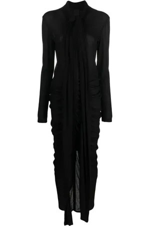 Givenchy Vestido largo con diseño drapeado