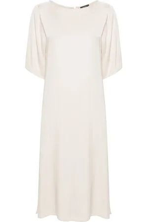 PESERICO SIGN Vestido midi de satén