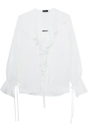 tout a coup Blusa con volantes y cordones