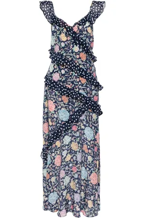 RIXO London Vestido largo Gail