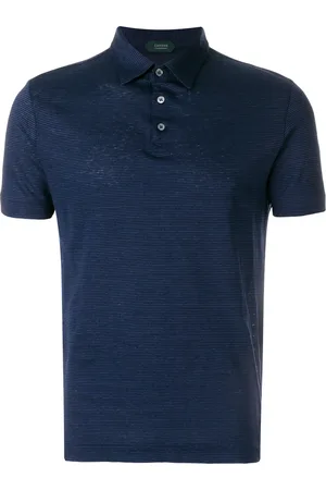 ZANONE Striped polo shirt