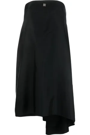 Givenchy Vestido midi con diseño strapless