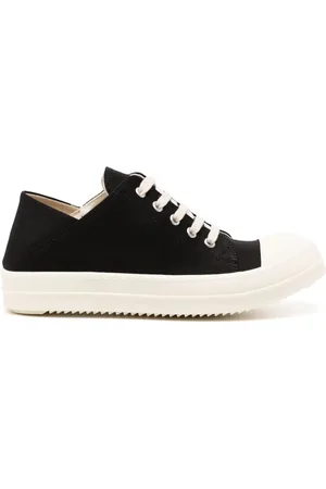 Rick Owens Tenis con puntera en contraste