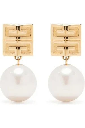 Givenchy Aretes Jaune Dore 4G