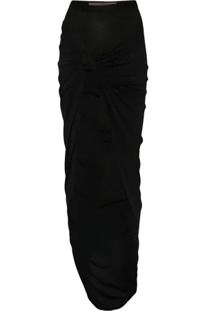 Rick Owens Falda con detalle de nudo