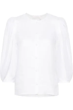 Chloé Camisa con mangas farol
