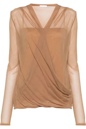 Givenchy Blusa drapeada