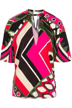 Puccini Blusa con estampado Vivara
