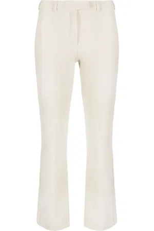 Max Mara Pantalones capri con tiro medio