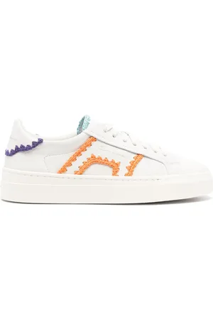 santoni Tenis con ribetes en contraste