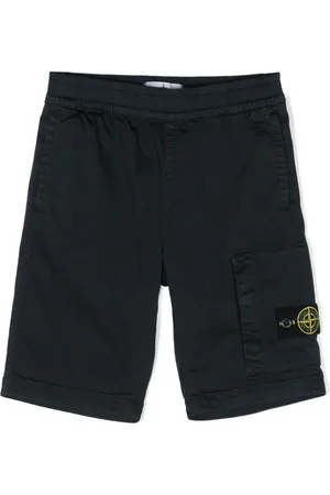 Stone Island Shorts con distintivo Compass