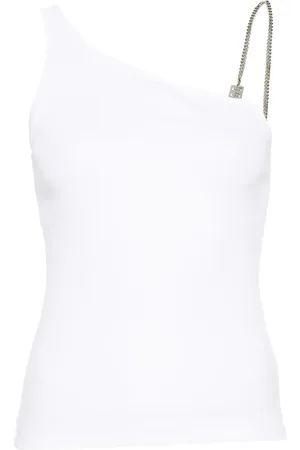 Givenchy Top asimétrico con motivo 4g