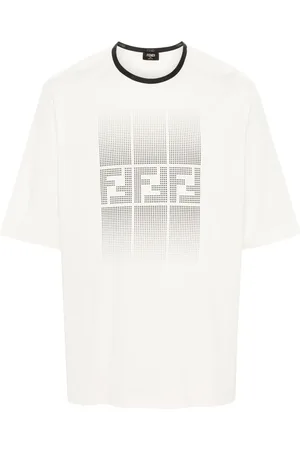 Fendi Playera con motivo FF