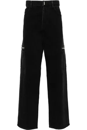 Givenchy Jeans rectos con logo estampado