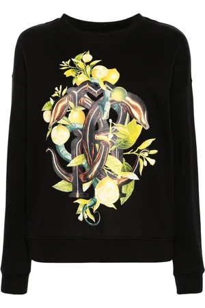 Roberto Cavalli Sudadera con estampado Lemon And Snake
