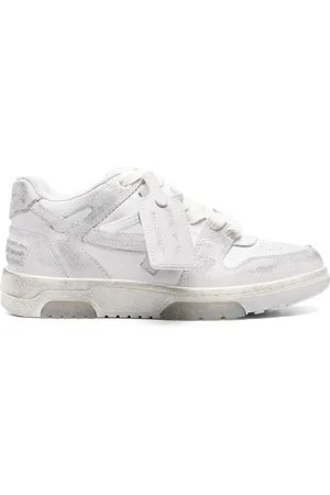 OFF-WHITE OUT OF OFFICE VINTAGE LEATHER WHITE WHIT