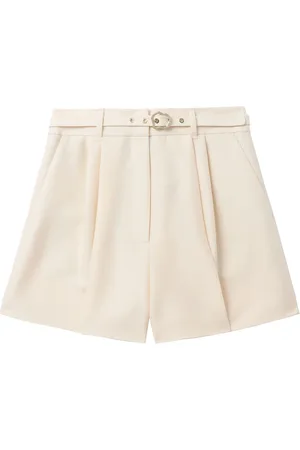 ZIMMERMANN Shorts de vestir con cinturón