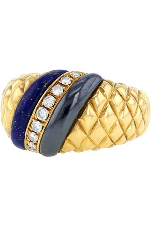 Van cleef Anillo en oro amarillo con diamantes 1970