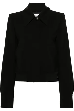 Sportmax Chamarra con cuello recto