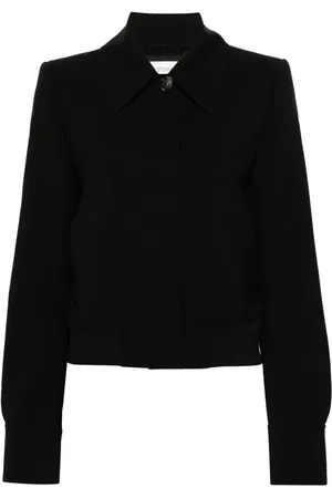 Sportmax Chamarra con cuello recto