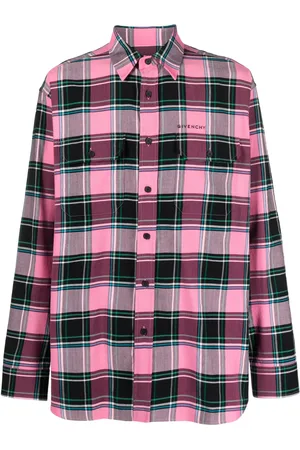 Givenchy Camisa con motivo de cuadros