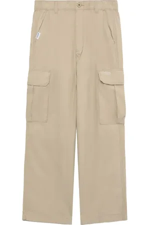 Chocoolate Pantalones cargo con diseño ancho