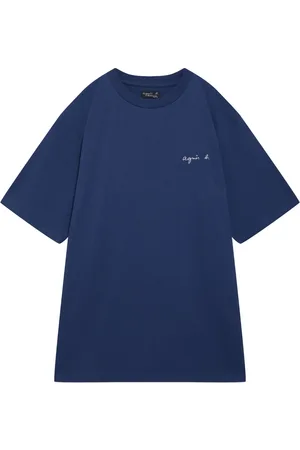 AGNÈS B. Playera con logo bordado